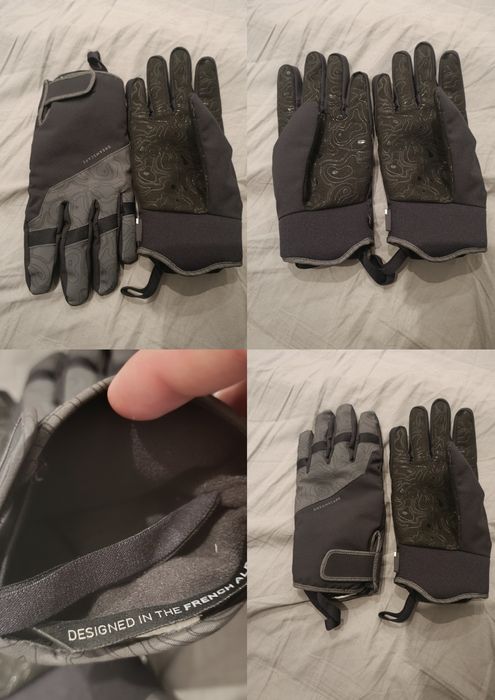 Mănuși Dreamscape, gri/negru – NOI