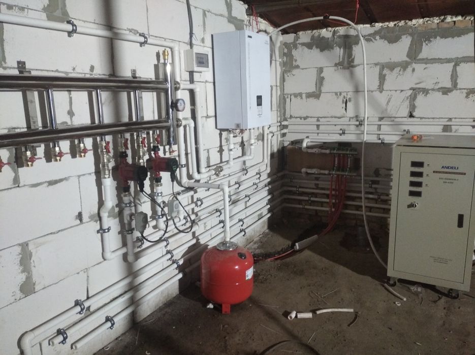 котёл ўрнатамиз  сантехник установка котлов. сантехника под ключь. тёп