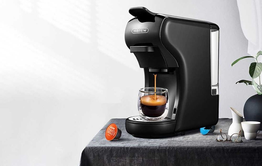 Кафемашина HiBREW H1A,4 в 1,Гаранция
