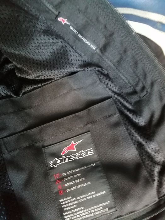 Costum moto piele naturala din două piese