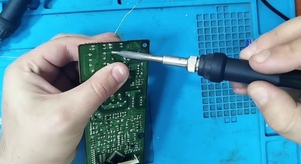 Ремонт кнопок на микроволновке