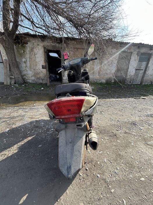 Скутер мопет м 12 черный