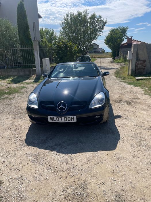 Mercedes SLK кабрио , Автоматик , Десен волан