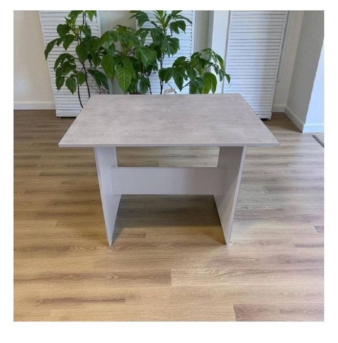 Обеденный стол ЛДСП, белый