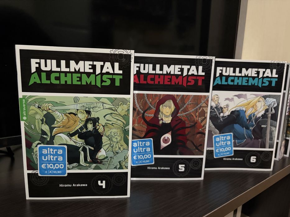 Fullmetal Alchemist 1-27 FULL COLLECTION NA NEMSKI