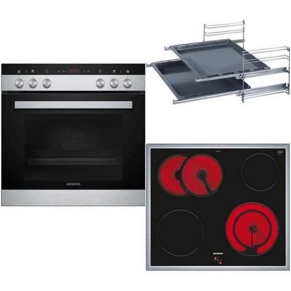 Set cuptor și plită Siemens EA64RGNA1E + HE113FBS2
