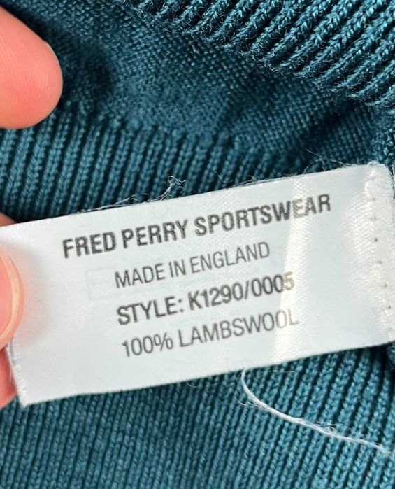 Fred Perry Vintage Lambswool Tank Top Мъжки Потник