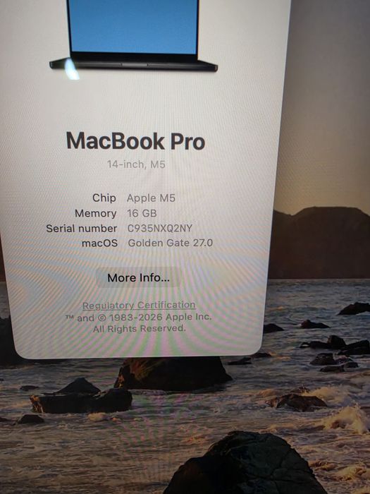 Laptop APPLE MacBook Pro 14 Apple M5, 14.2" Liquid Retina XDR, 16GB, SSD 512gb, 10-core GPU, macOS Sequoia, Space Black, Tastatura Qwertz germania