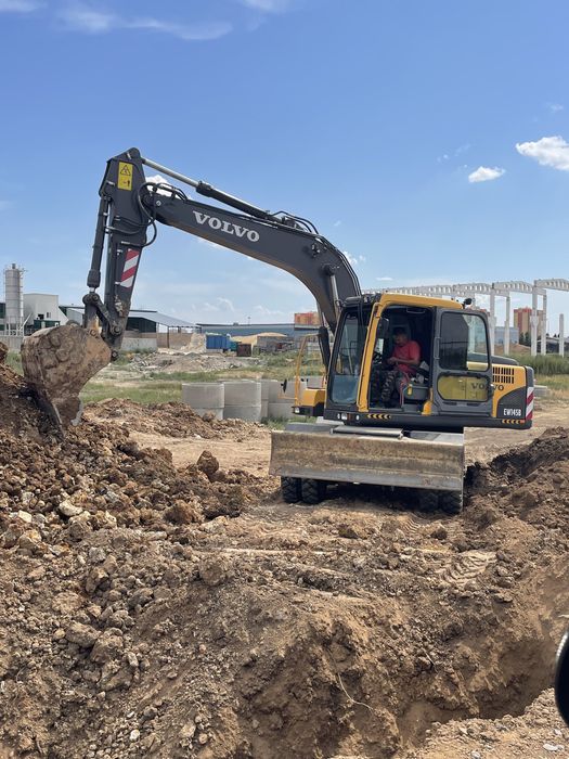 Услуги Экскаватора колесного