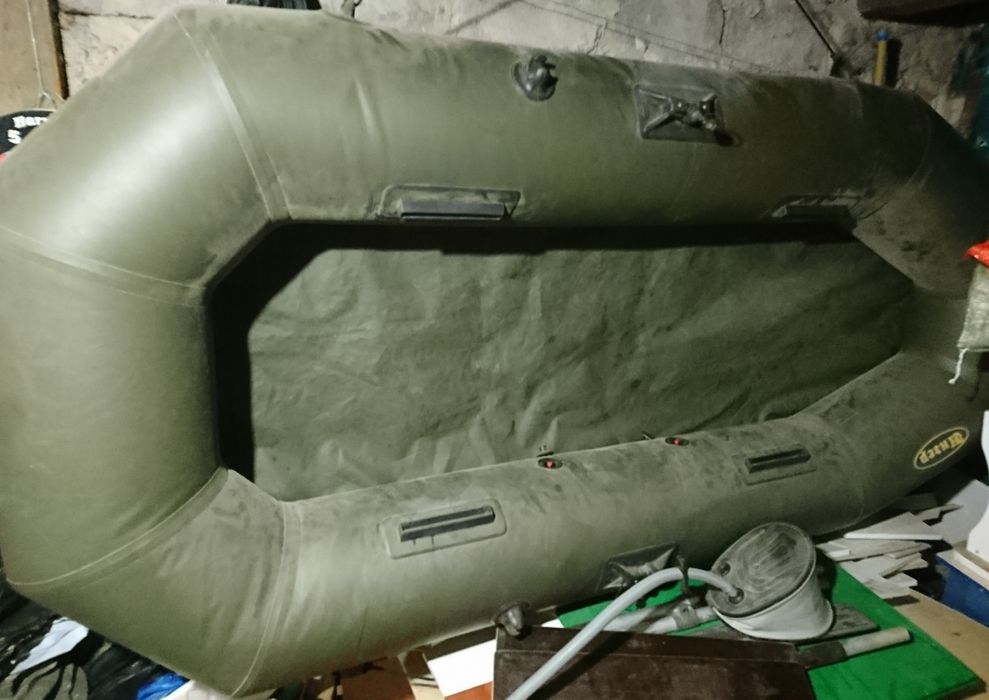 Лодка ПВХ 2 местная Инзер РФ