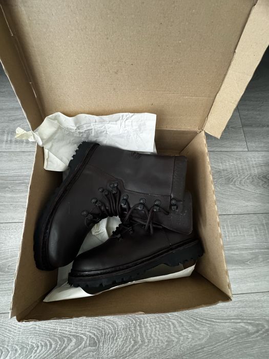 Bocanci piele , marimea 42