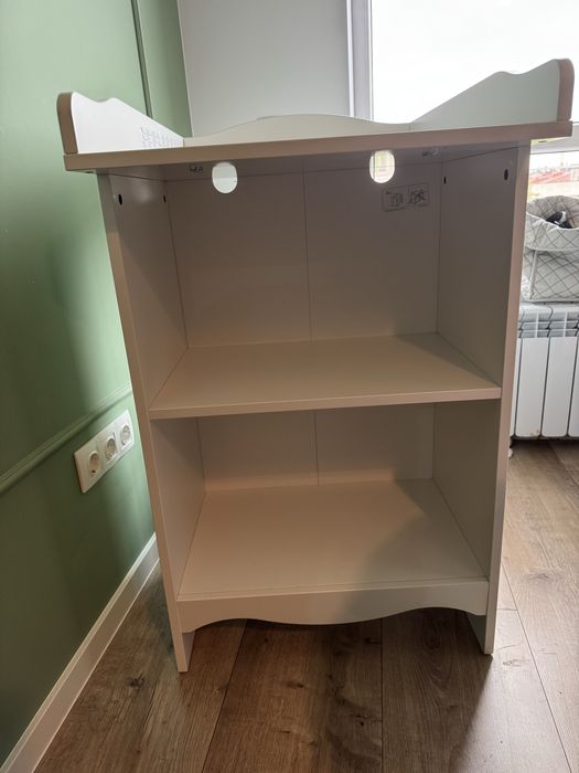 SMAGORA IKEA повивалник/ етажерка в бяло