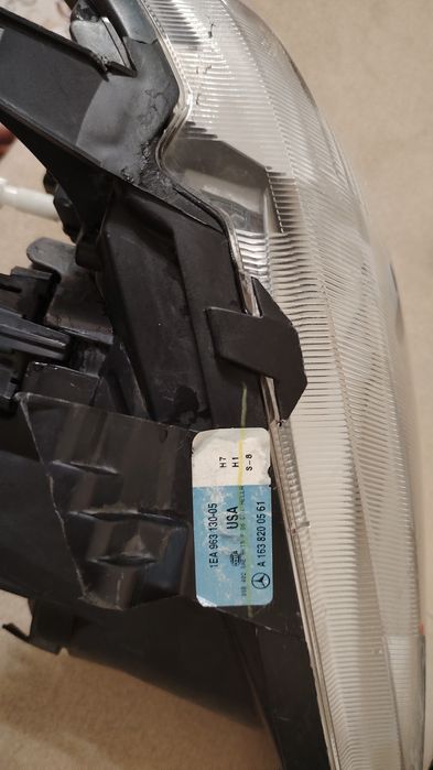 Фара мерседес ML