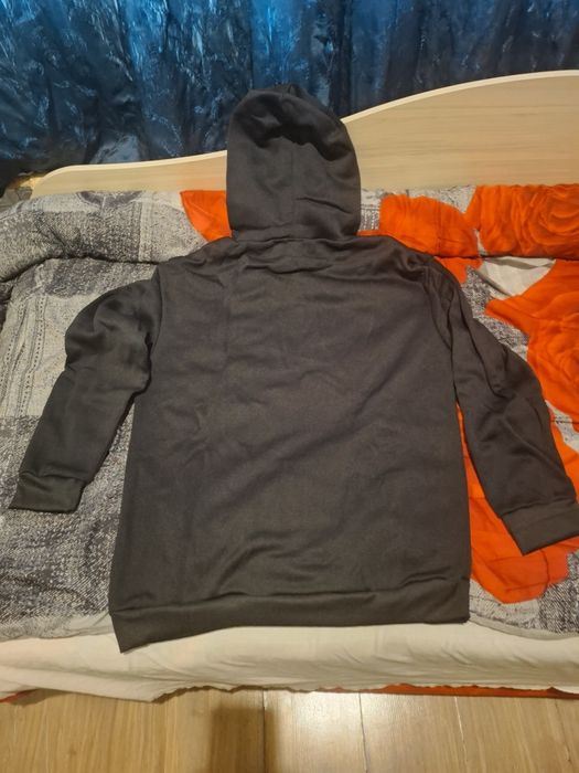 Мъжко черно худи