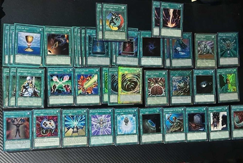 Yu Gi Oh Edison/Goat/Retro singles + Bulk