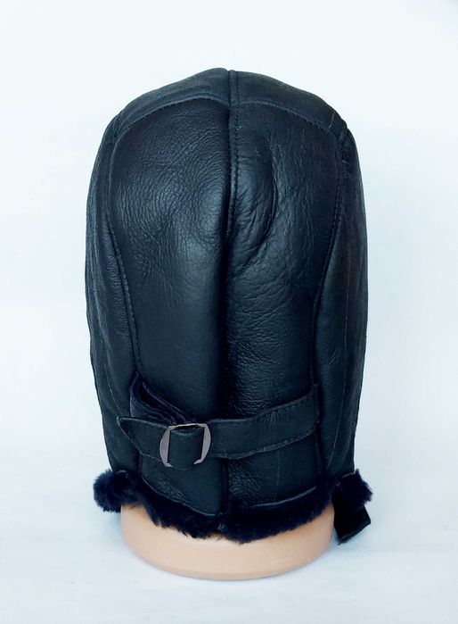 Руски, съветски шлемофон от фина агнешка естествена кожа