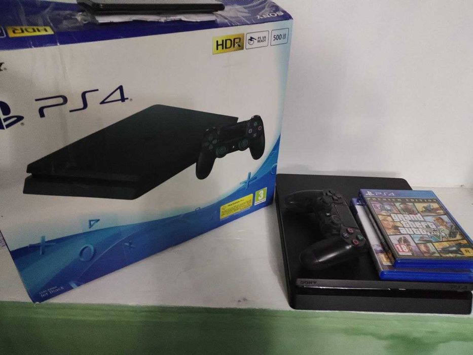 Ps4slim 500gb 4ta oyini bor