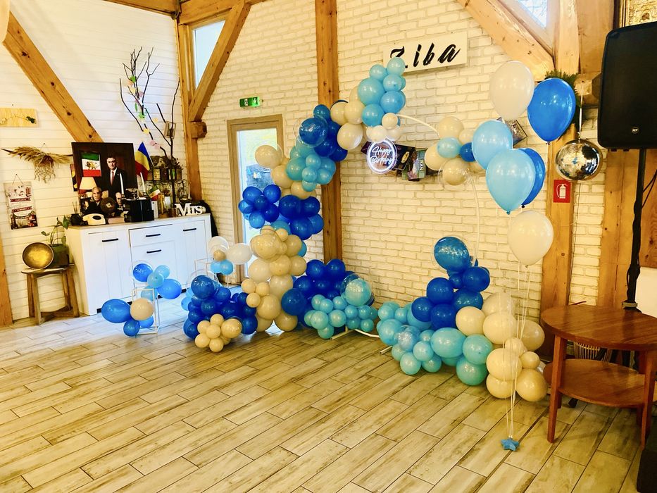Aranjamente baloane Ploiesti botez,nunta,majorat,serbare