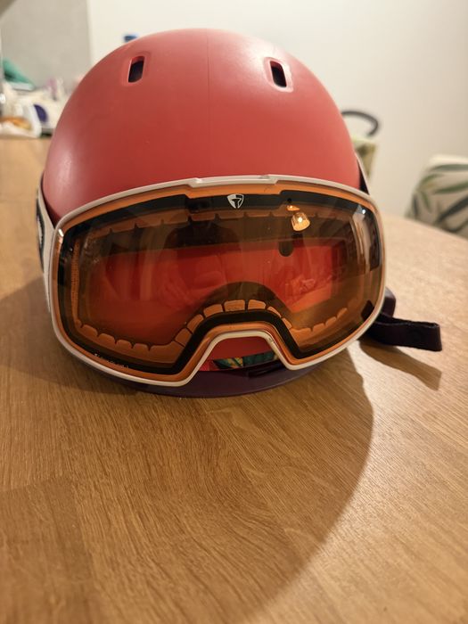 Casca ski dama S 53-56 cm si ochelari S2