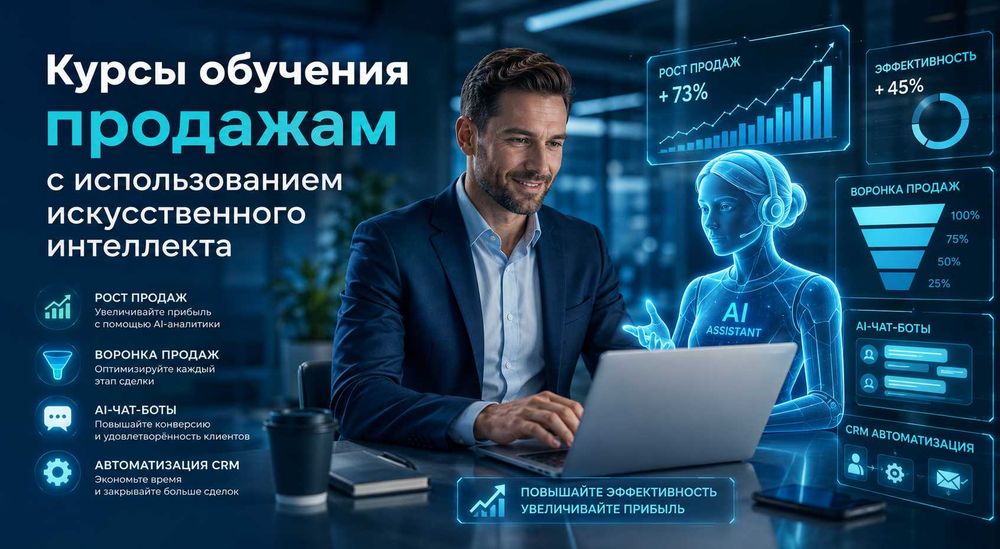 Курсы обучения продажам с использованием искусственного интеллекта