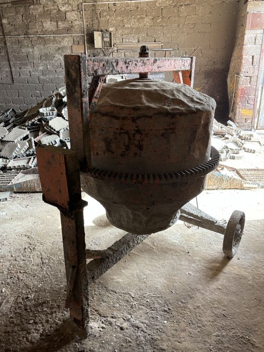 Бетономешалка для брусчатки