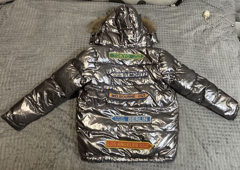 Тёплая зимняя куртка (размер 170)