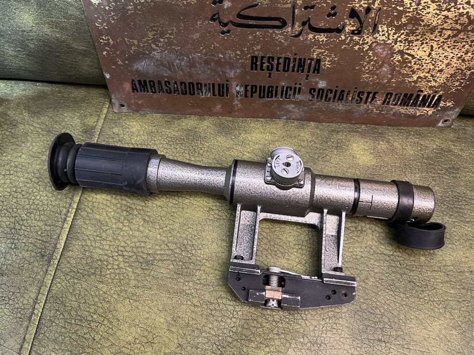 Luneta militara IOR LPS 4x6, ptr. Dragunov impecabilă