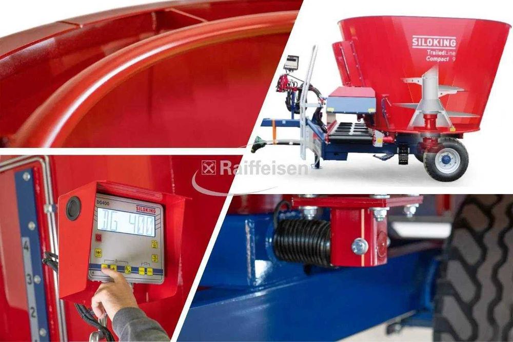 Немецкий смеситель-кормораздатчик SILOKING (в наличии в Ташкенте)