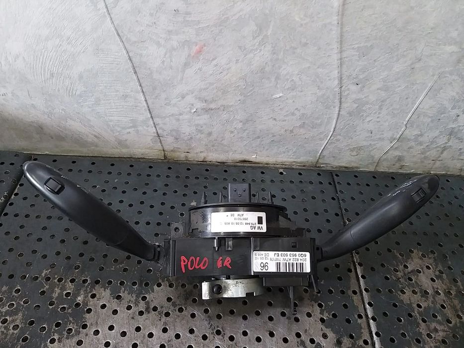 Bloc manete semnalizare stergator parbriz spirala volan vw polo 6r 6q0953503ej 204822atw 279948