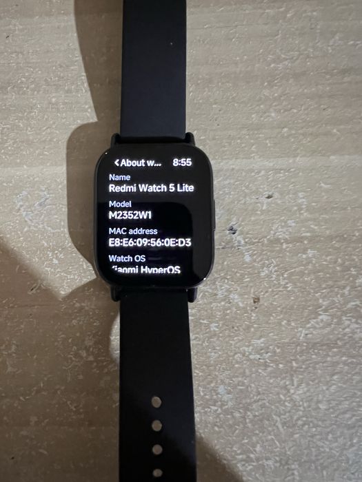 Redmi watch 5 lite Черен