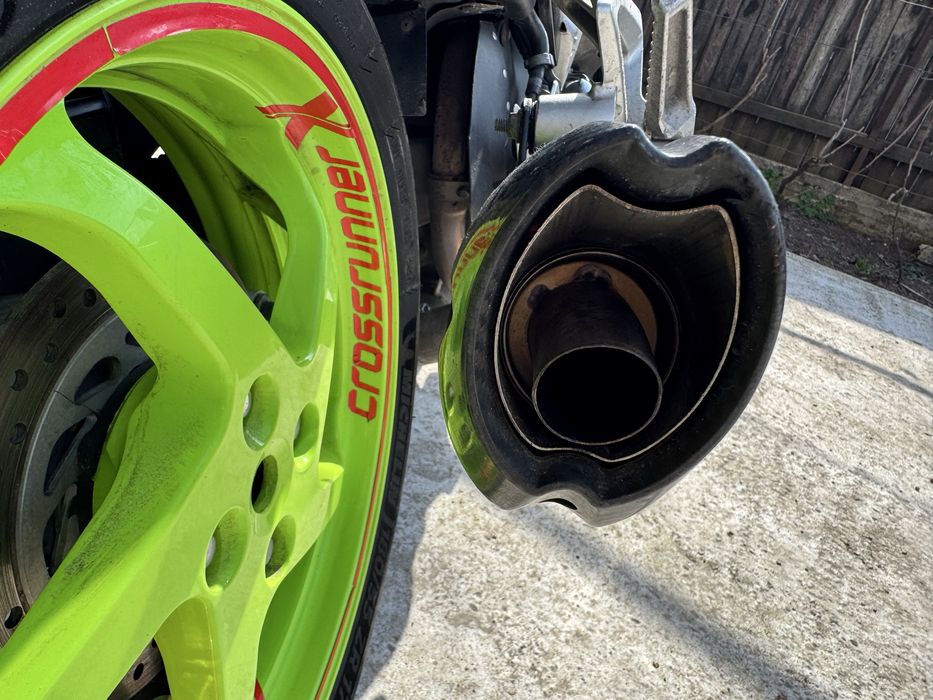 Toba moto/evacuare  mivv carbon cu cod omologare cu silencer