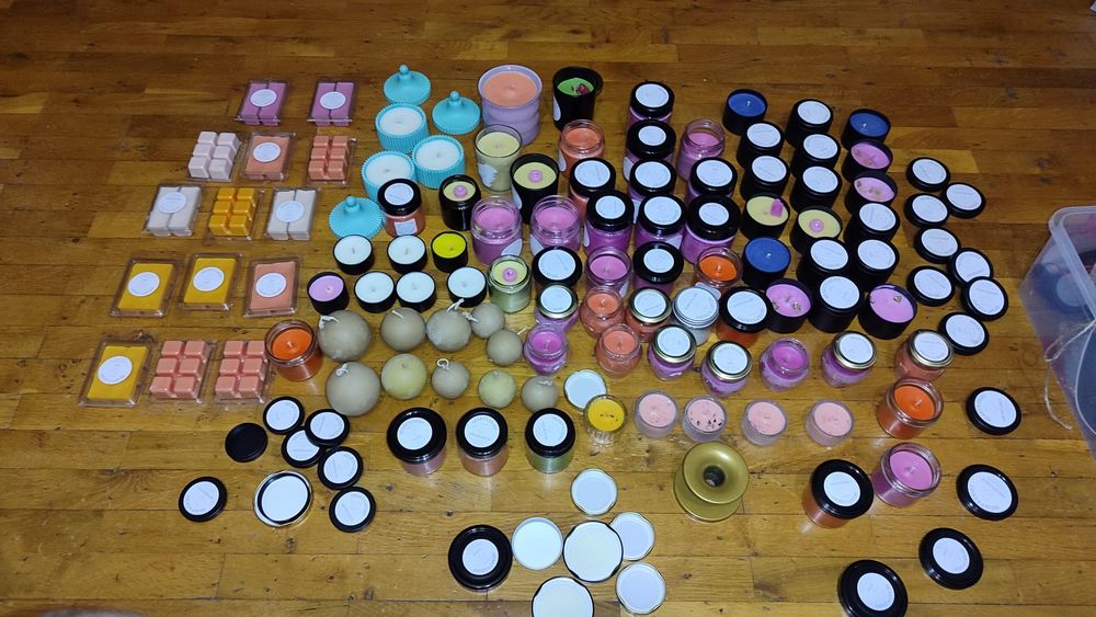 Lumânare parfumată ceară albine cu uleiuri esențiale 7