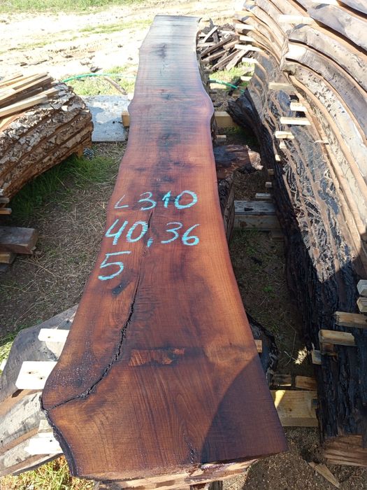 Дъски пропарен орех, янове за смола