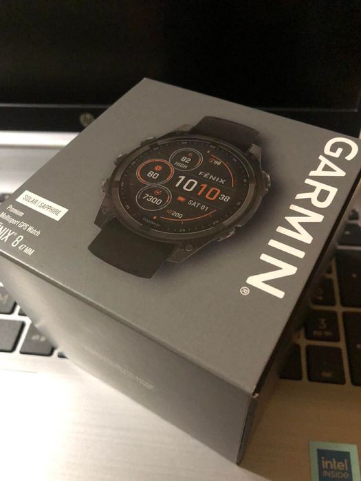 Garmin Fenix 8 Solar 47 мм, чисто нов, БУКВАЛНО