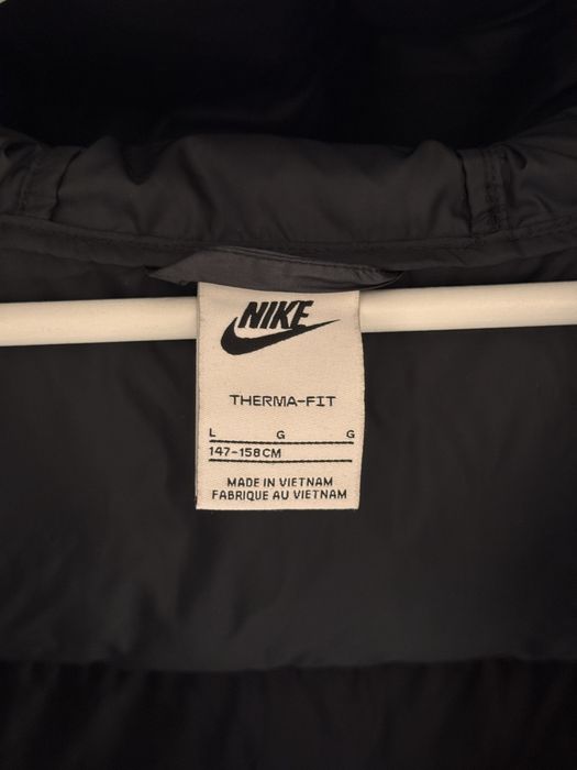 Nike - оригинално зимно яке Nike Therma-FIT (Дълго / Пухенка) – размер L (147-158 см)