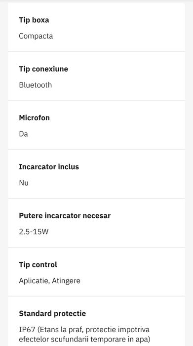 Boxa portabila SONY ULT FIELD 1 SRS-ULT10H, Bluetooth, IP67, Black