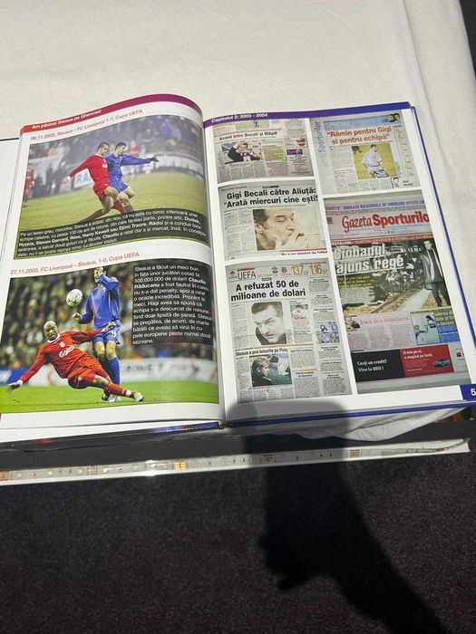 Carte Gigi Becali si Steaua.