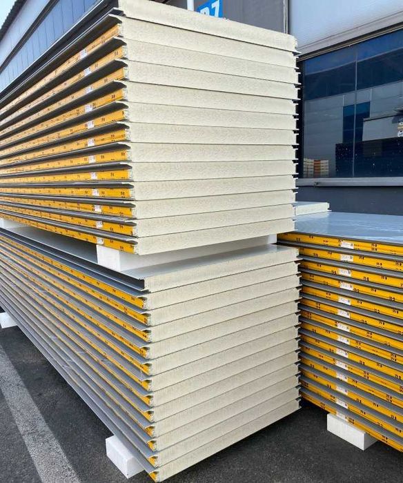 Assortimentimizda sendvich panellar devor, tom va muzlatkich panellari