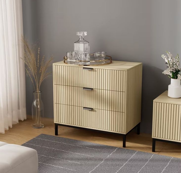 Скрин/комод MDF С 3 чекмеджета 7520