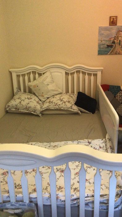 Mobila dormitor Romina Furniture/patut copil/pat 140 cm/dulap/comoda