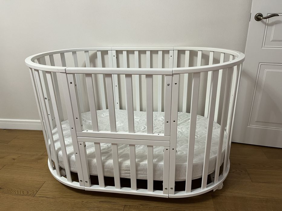 Деткая кроватка + матрас б/у