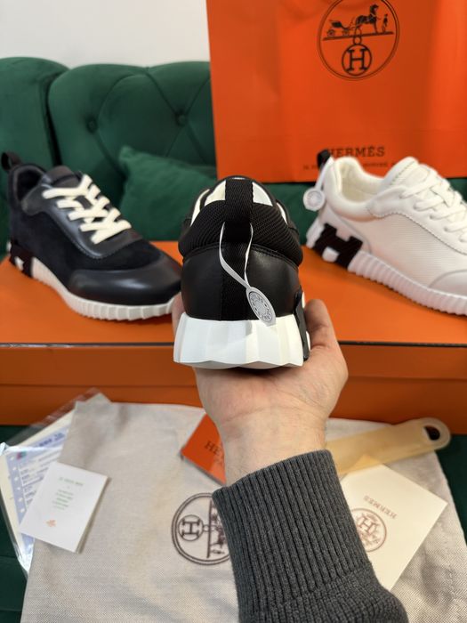 Adidasi Hermes piele naturala 100% Full Box colectie noua