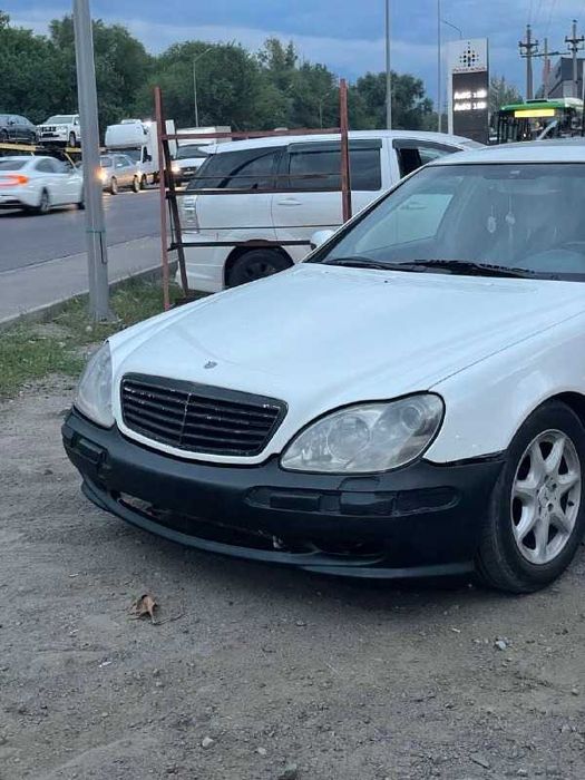Бампер пороги на мерседес W220 мерседес