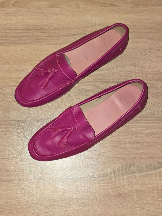 Цикламени мокасини Bared Footwear