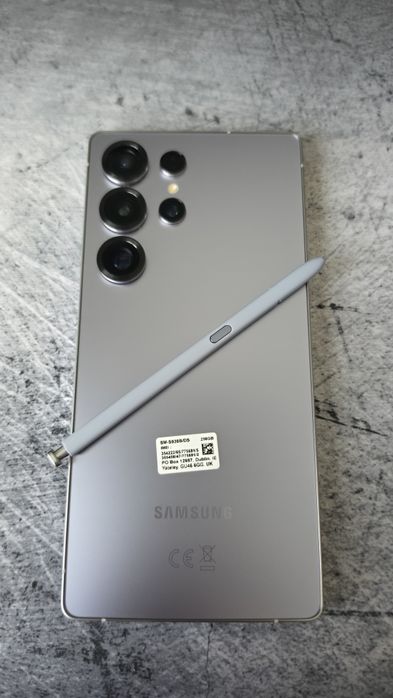 Samsung Galaxy S25 Ultra - Titanium Silverblue - 256GB - Husa Pitaka - Pachet complet + Garantie