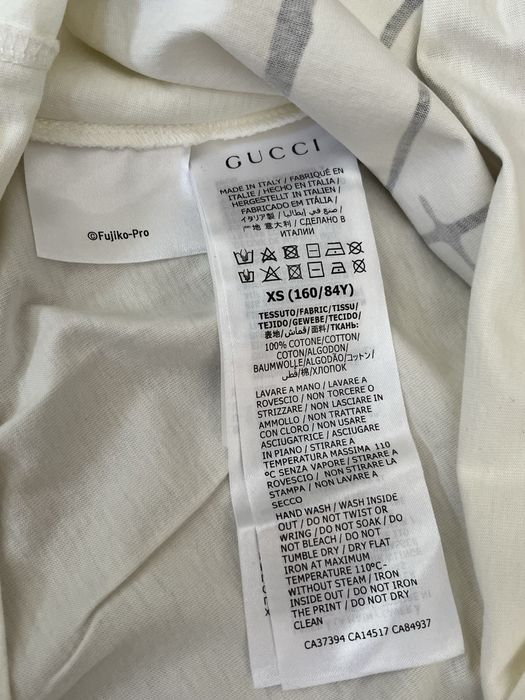 tricou gucci x doraemon XS