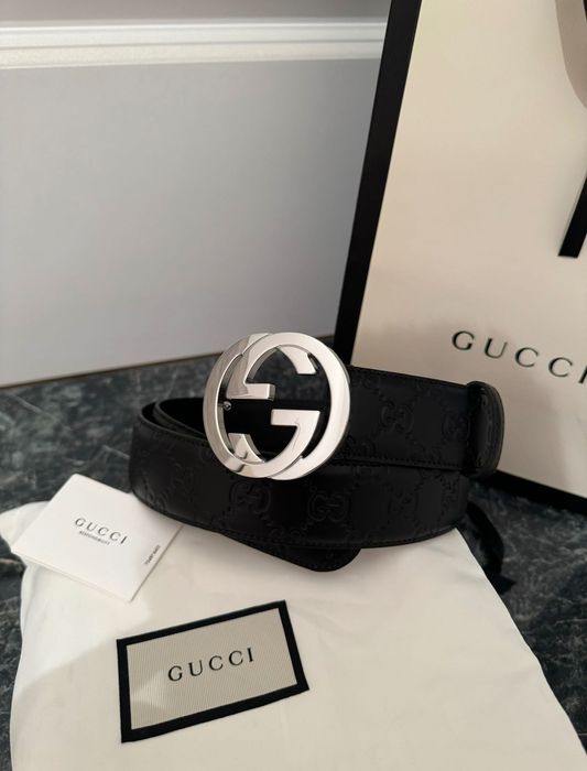 Curea originala Gucci Signature noua în cutie cu factura