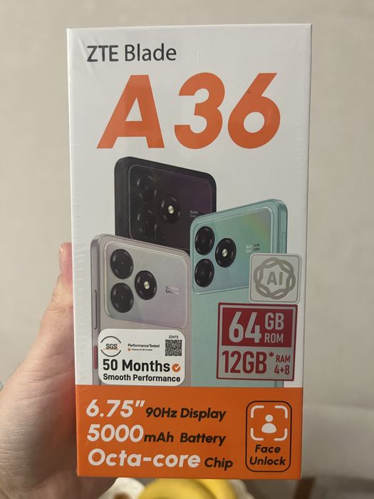 ZTE Blade A36. Новый.
