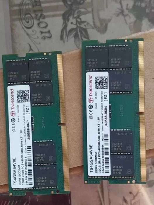 32GB 5600MT/s, 4800MT/s - DDR5 (SO-DIMM - RAM памет за лаптоп)