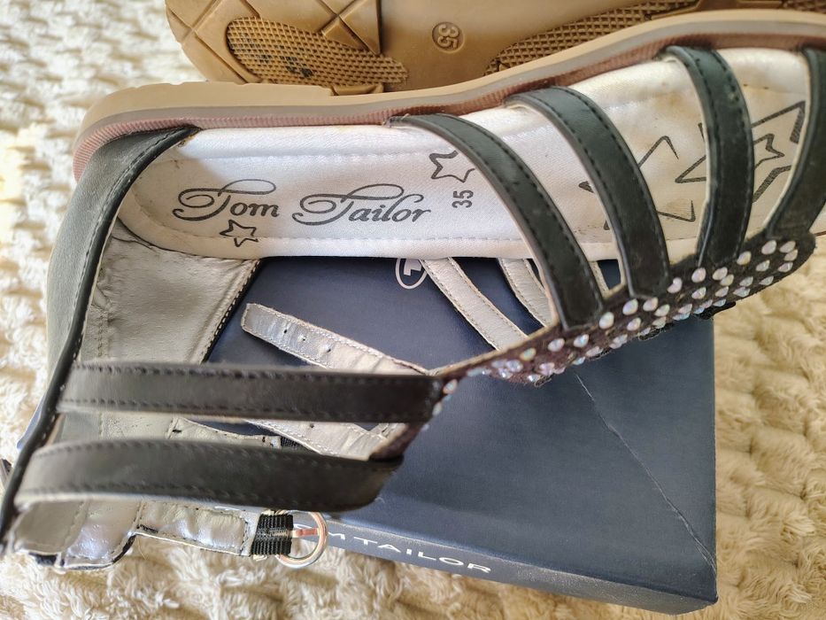 Детски сандaли Tom Taylor за момиче, размер 35